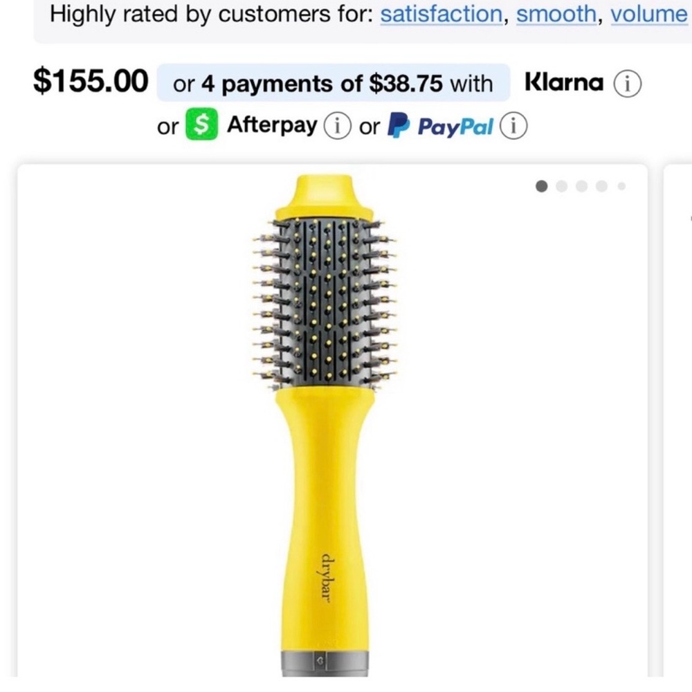 Drybar The Double Shot Dryer Brush NO BOX